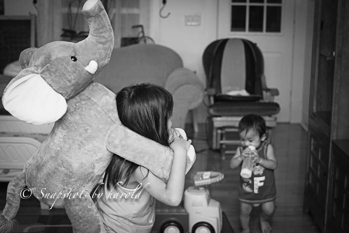 07.26.14: playing with Ele, the elephant…